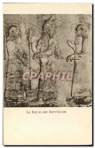 Cartes postales Le Roi et Ses Serviteurs