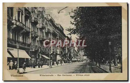 Cartes postales Wiesbaden Wilhelmstrabe