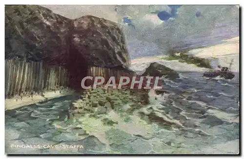 Ansichtskarte AK Fingalls cave Staffa