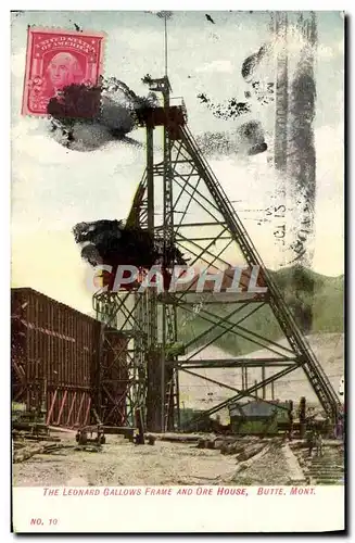 Cartes postales The Leonard Gallows Frame And Ore House
