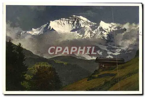 Cartes postales Die Jungfrau im Abendlicht