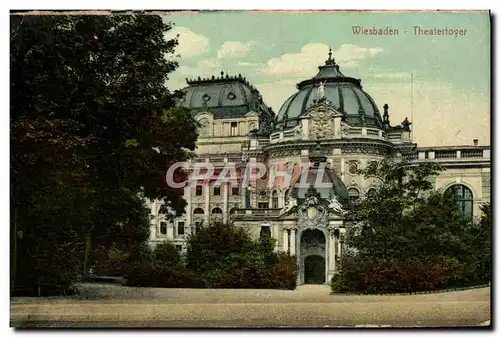 Cartes postales Wiesbaden Theaterfoyer
