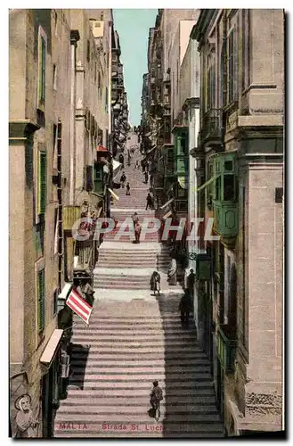 Cartes postales Malta Strada St Lucia