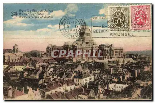 Cartes postales Bruxelles Palais de Justice