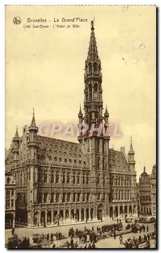 Cartes postales Bruxelles La Grand Place