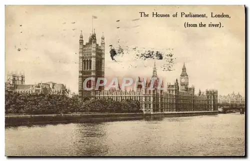 Cartes postales London The Houses of Parliament