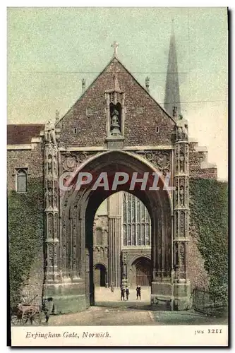 Cartes postales Erpingham Gate Norwich