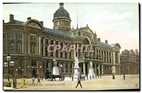 Cartes postales Birmingham Council House