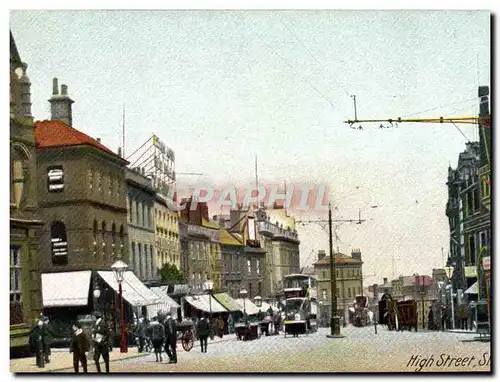 Cartes postales High Street Sheffield