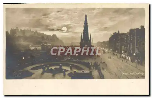 Cartes postales Edinburgh Princes Street