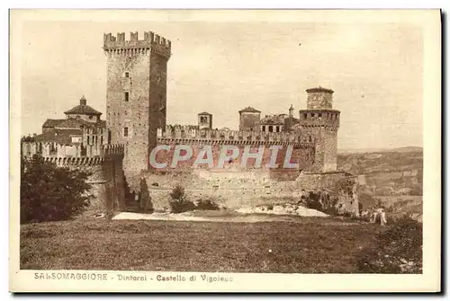 Cartes postales Salsomaggiore Dintorni castello di Vigoleno