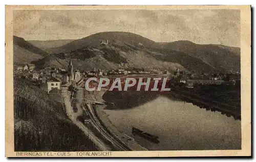 Cartes postales Berncastel Cuse Totalansicht