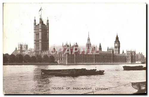 Cartes postales London Houses of Parliament