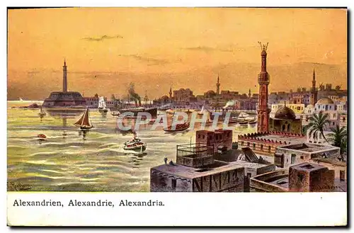 Ansichtskarte AK Alexandrie Egypte