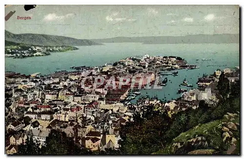 Cartes postales Bergen