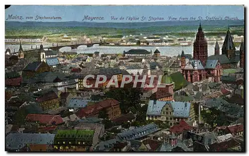 Cartes postales Mainz Vem Stephansturm