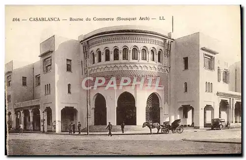Ansichtskarte AK Casablanca Bourse du Commerce