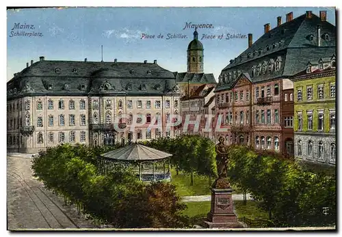 Cartes postales Mainz Schillerplatz