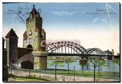 Cartes postales Mainz Kaiser Brucke