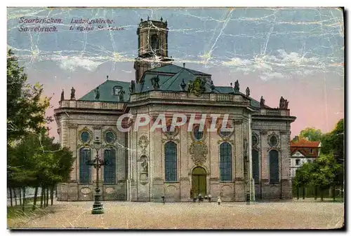 Cartes postales Saarbrucken Luduigrskirche L&#39eglise