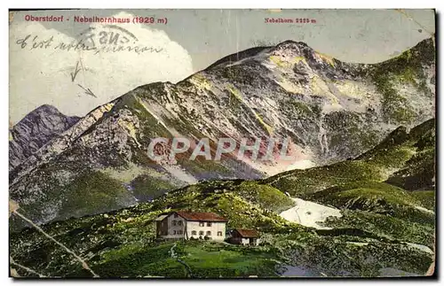 Cartes postales Oberstdorf Nebelhornhuaus