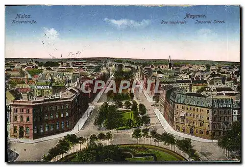 Cartes postales Mainz Kaiserstrasse