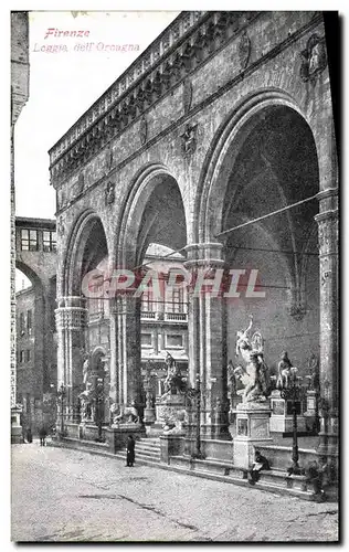 Ansichtskarte AK Firenze Loggia Dell&#39Orcagna