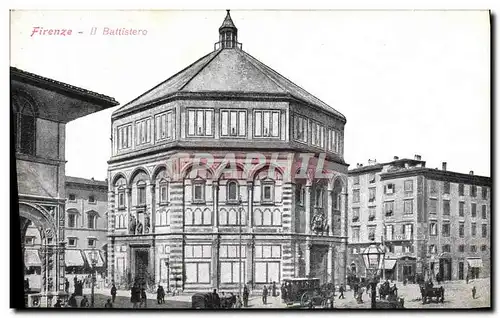 Cartes postales Firenze Il Battistero