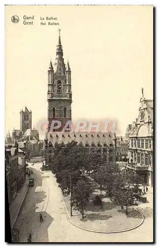 Cartes postales Gand Le Beffroi