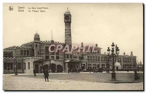 Cartes postales Gand La Gare Saint Pierre