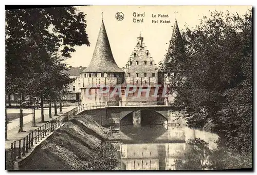 Cartes postales Gand Le Rabot