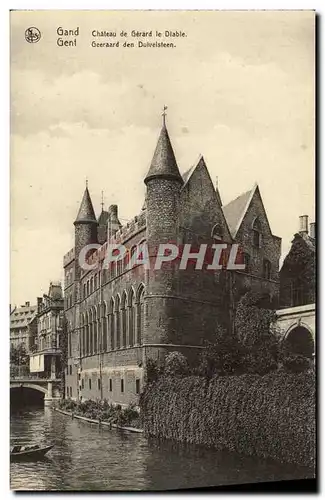 Cartes postales Gand Chateau De Gerard Le Diable