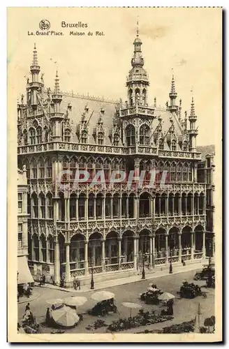 Cartes postales Bruxelles La Grand Place Maison Du Roi