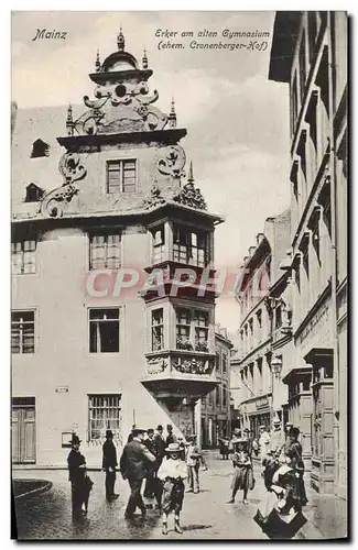 Cartes postales Mainz Erker Am Alten Gymnasium