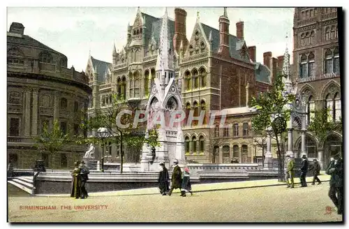 Cartes postales Birmingham The University