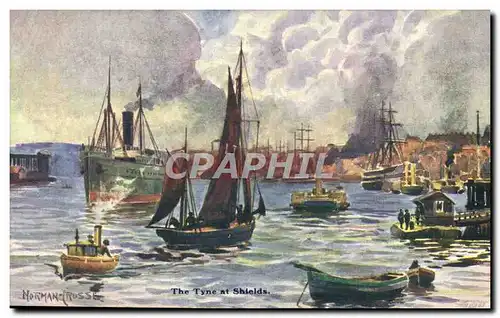 Cartes postales The Type At Shields Norman Crusse Bateaux