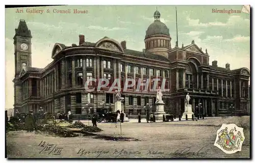 Cartes postales Art Gallery Couneil House Birmingham