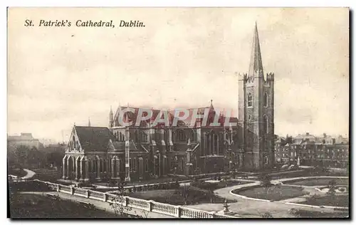 Ansichtskarte AK St Patrick&#39s Cathedral Dublin