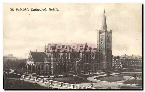 Cartes postales St Patrick&#39s Cathedral Dublin