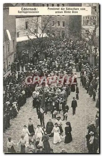 Cartes postales Echternach Pensionat Der Schweltern Vom Armen Rinde Jesu