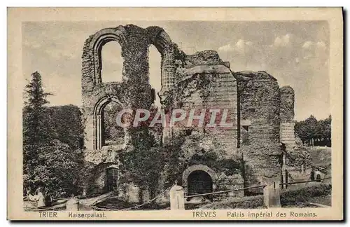 Cartes postales Trier Kaiserpalast Treves Palais Imperial Des Romains