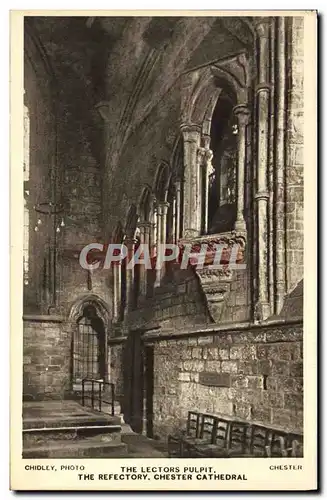 Cartes postales The Lectors Pulpit The Refectory Chester Cathedral