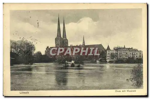 Cartes postales Lubeck Dom Mit Museum