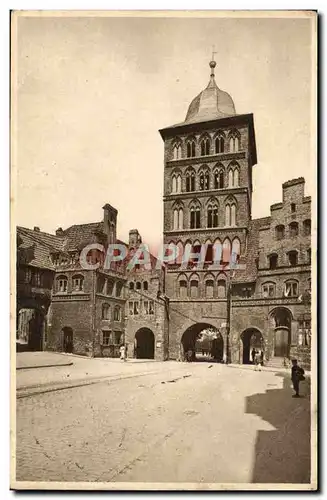 Cartes postales Lubeck Das Burgtor