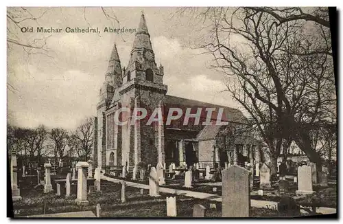 Ansichtskarte AK Old Machar Cathedral Aberdeen