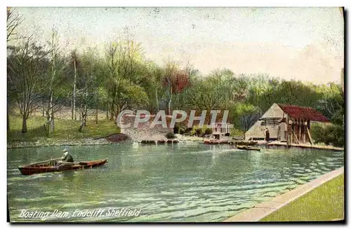 Cartes postales Boating Dam Endcliff Sheffield