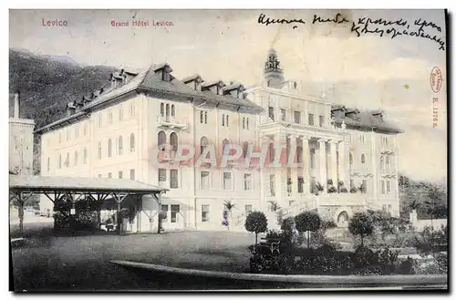 Cartes postales Levico Grand Hotel Levico