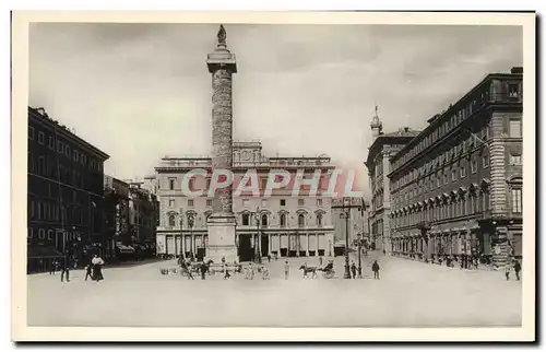 Cartes postales Roma Piazza Colonna