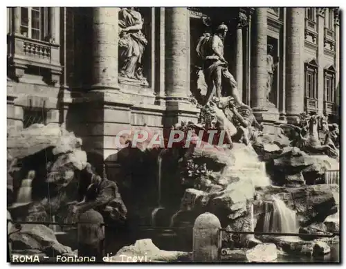 Cartes postales Roma Fontana Di Trevi