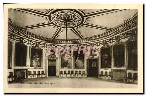 Cartes postales Gripsholm Runda Salongen